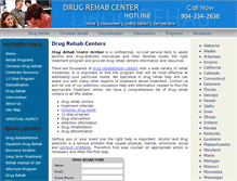 Tablet Screenshot of drug-rehab-center-hotline.com
